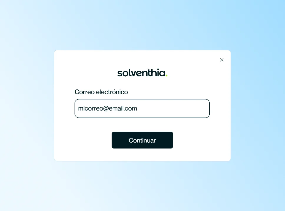 solicitud correo electrónico